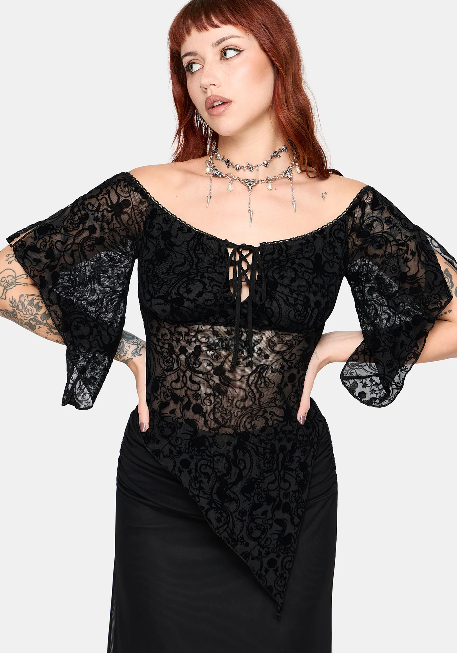 Women's Mesh Tops